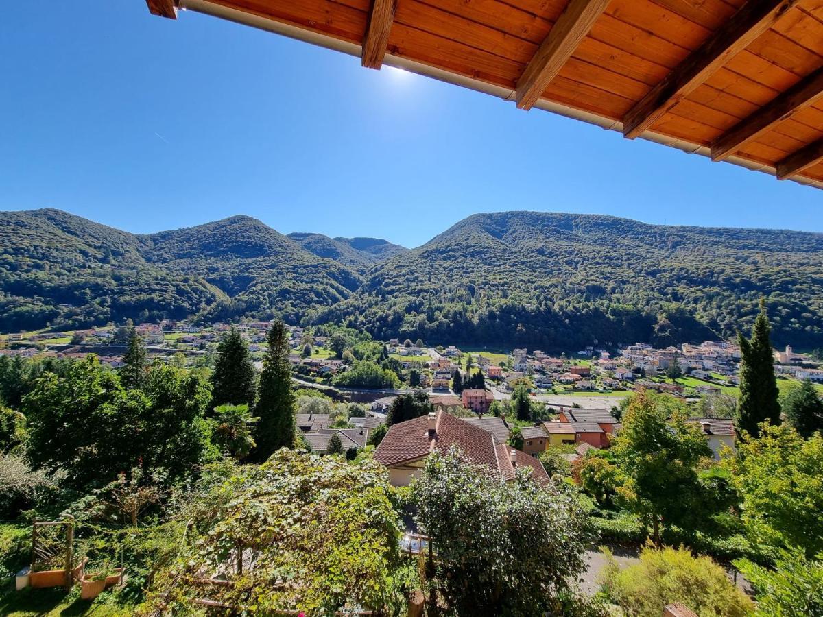 La Nave B&B Monteggio Bagian luar foto