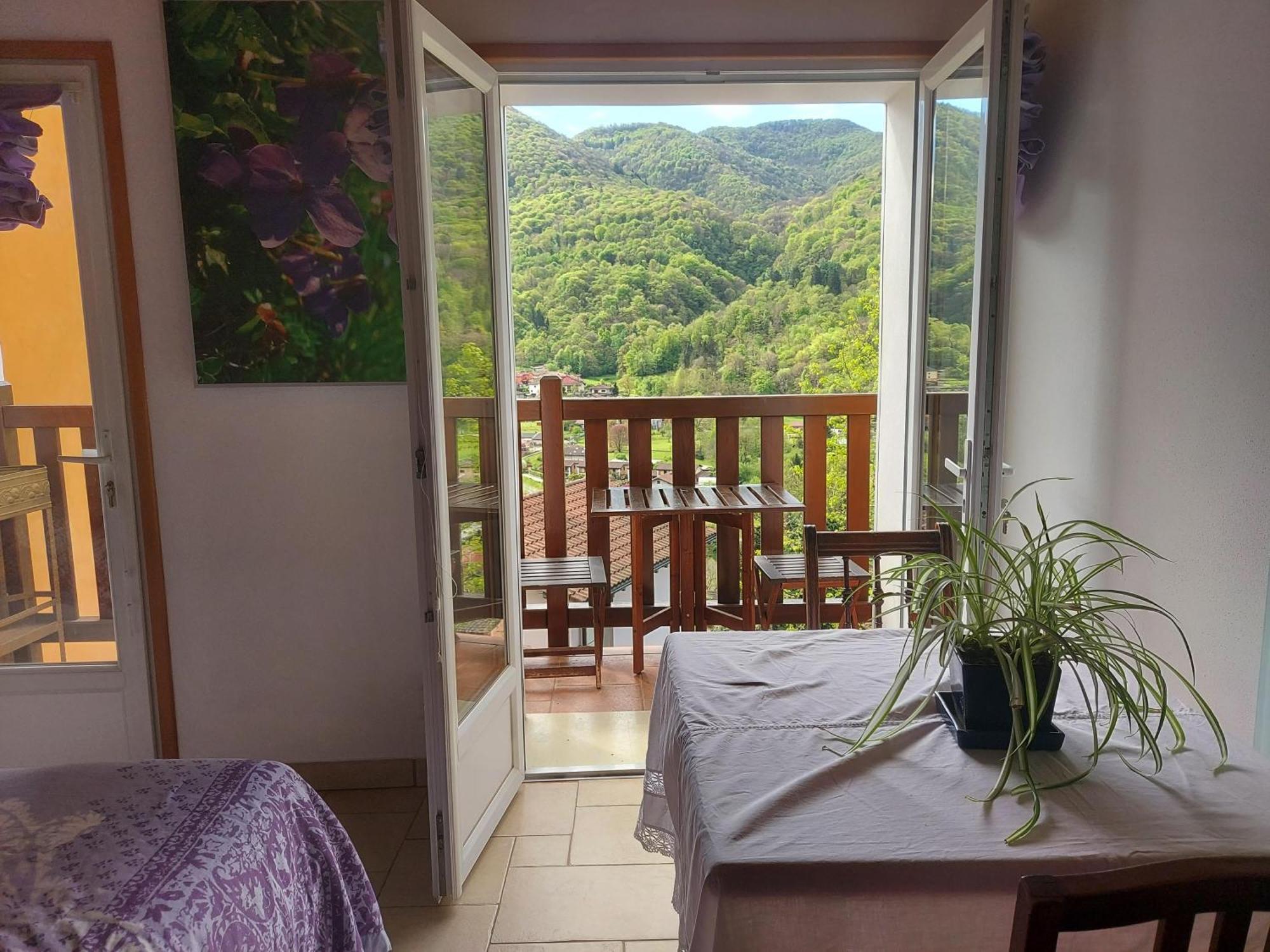 La Nave B&B Monteggio Bagian luar foto