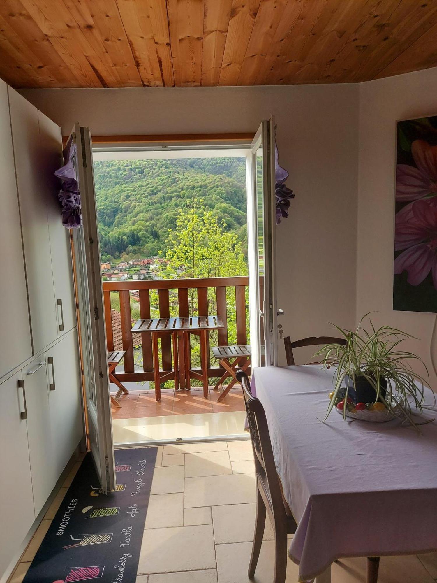 La Nave B&B Monteggio Bagian luar foto